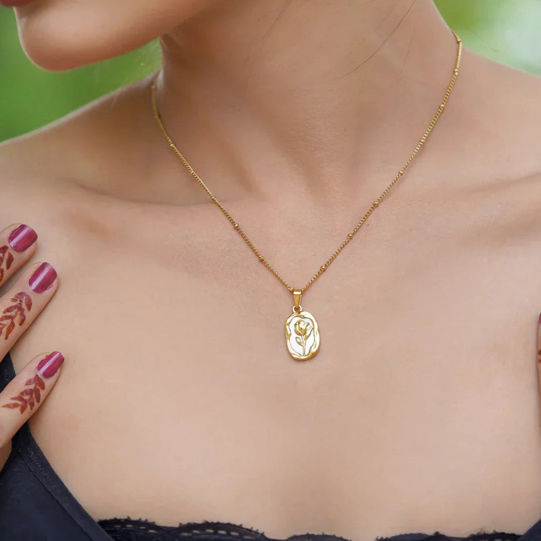 Golden Bloom Necklace
