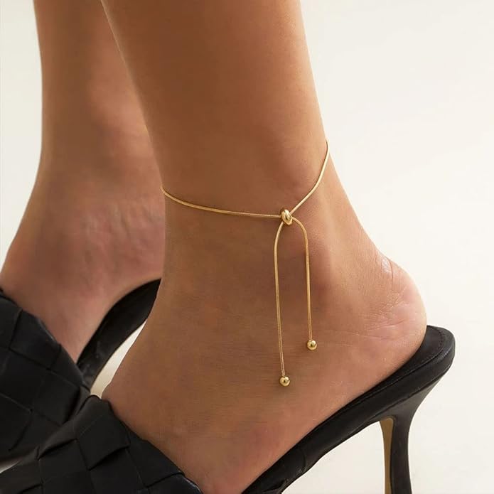 Luna Drop Anklet