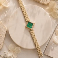 Emerald Vintage Watch