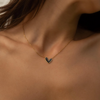 Lustre Heart Necklace