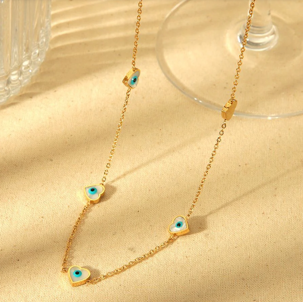 Evil Eye Love Choker