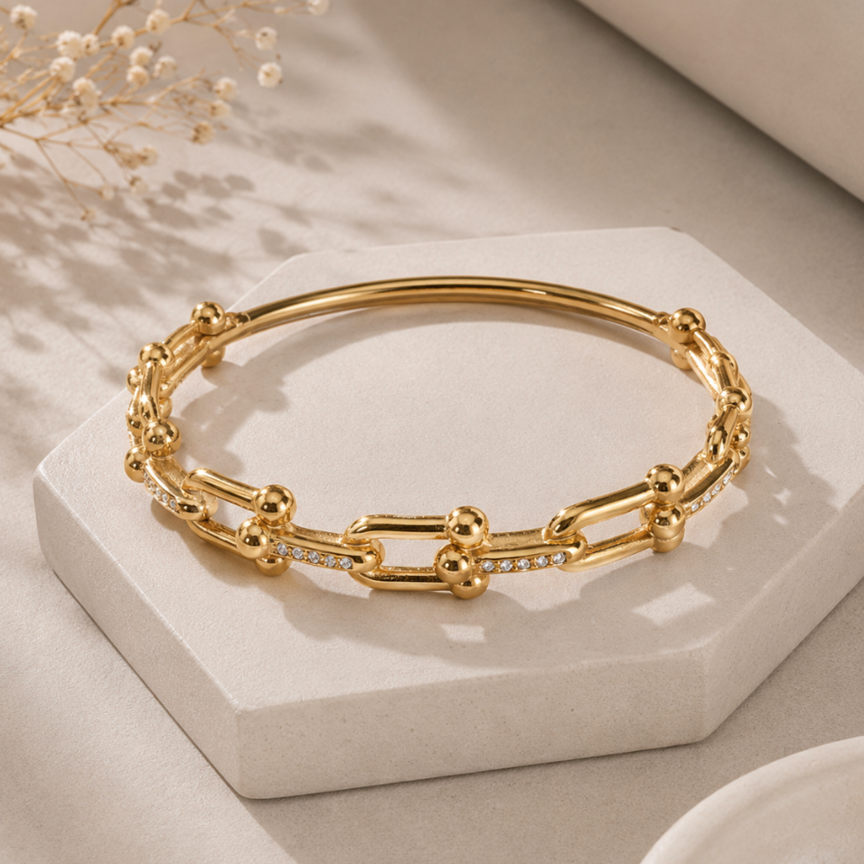 Golden Link Bracelet