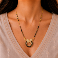 Bow Charm Mangalsutra
