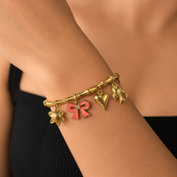 Golden Charms Bracelet