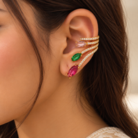 Rainbow Ear Cuff