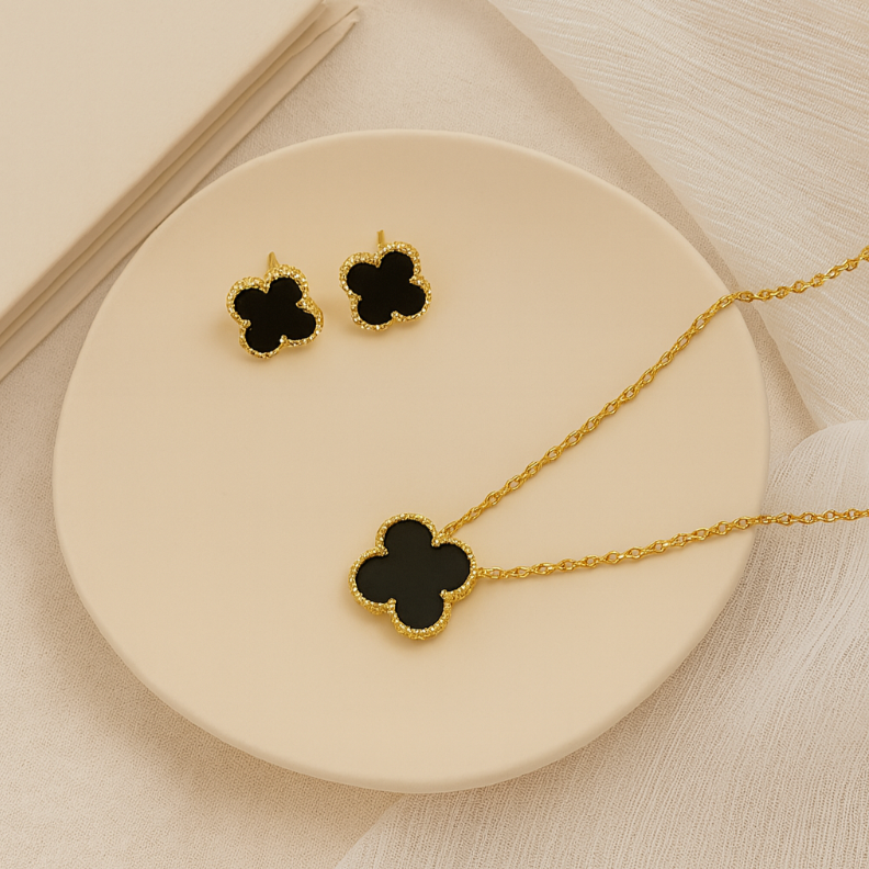 Clover Jewellery Set
