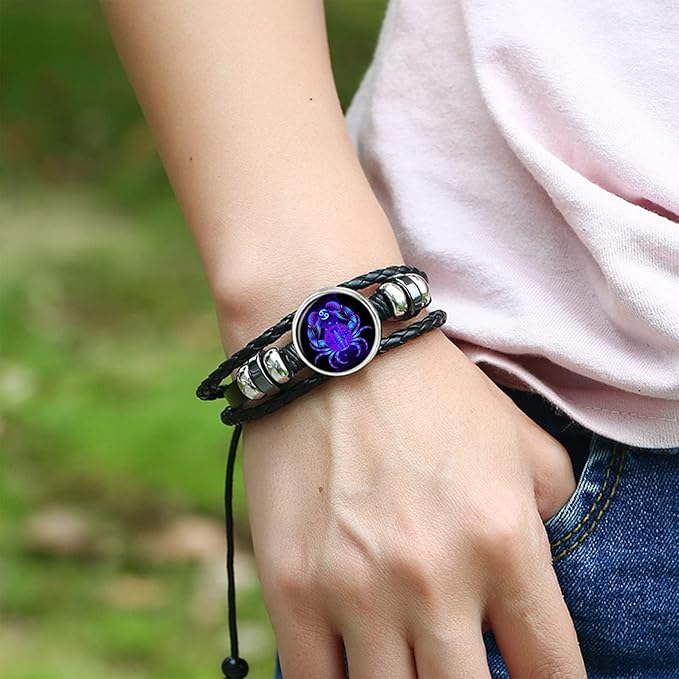 Zodiac Sign Powerful Manifestation Unisex Bracelet