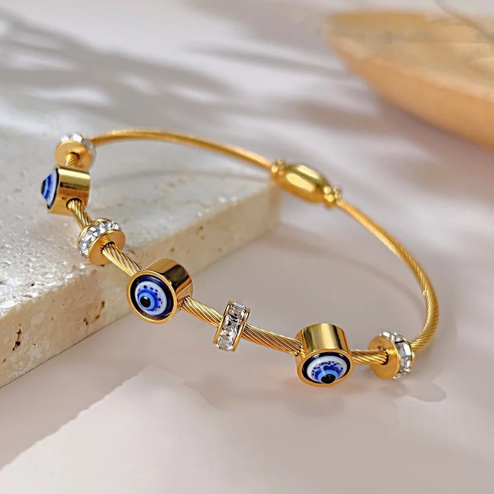 Classic Evil Eye Bangle