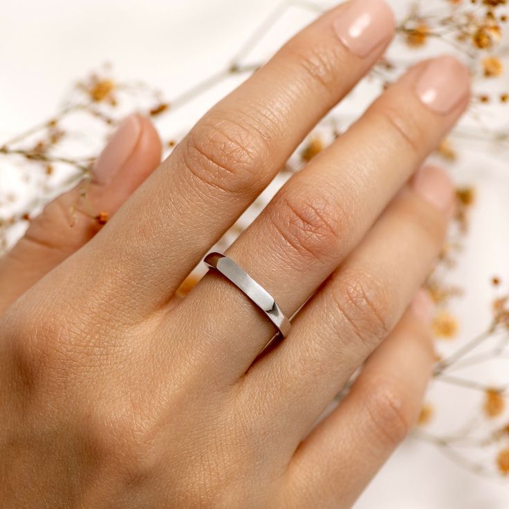 'I Love You' Couple Reflection Ring