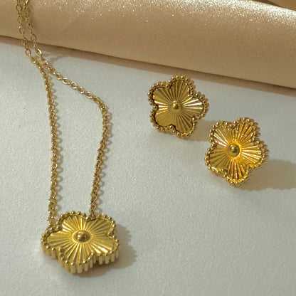 Clover Jewellery Set