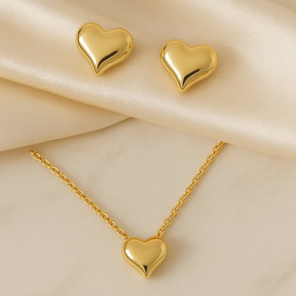 Heart Jewellery Set