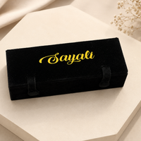 Personalised Earring Folding Gift Box