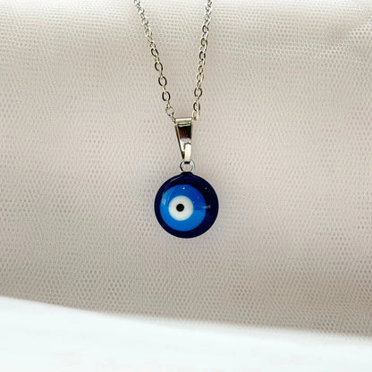 Classic Evil Eye Necklace with 1 Year Warranty