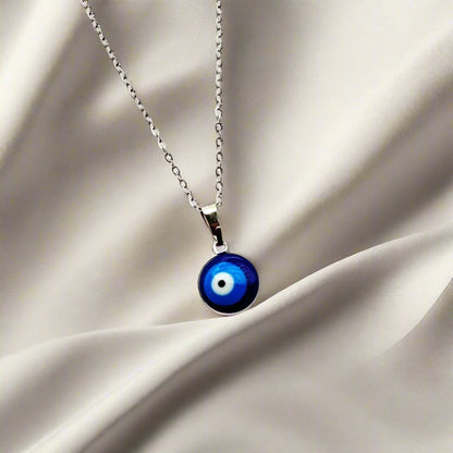 Classic Evil Eye Necklace with 1 Year Warranty