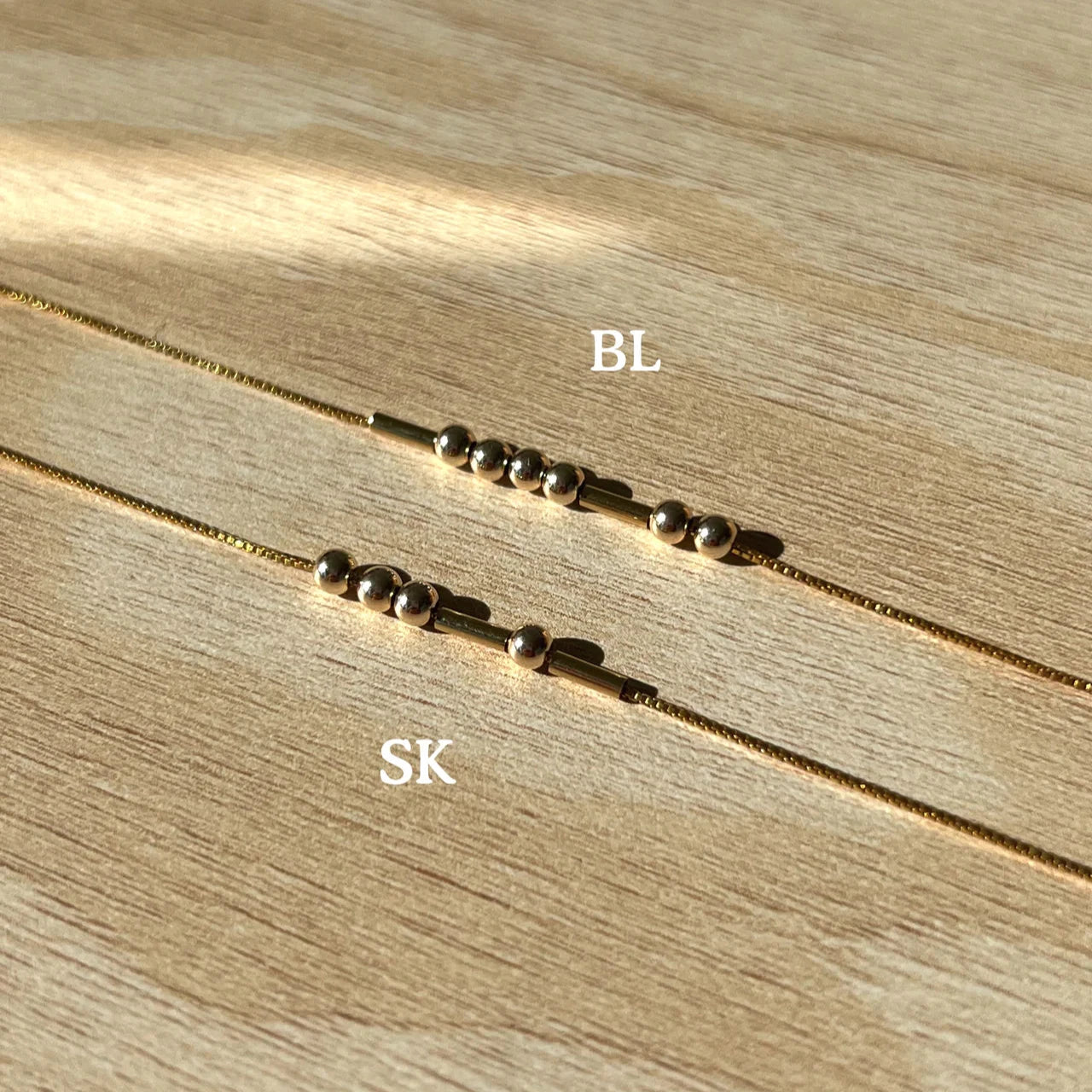 18K Morse Code Jewellery