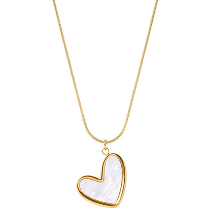 Moonlit Heart Necklace