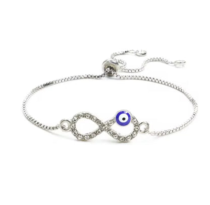 Evil Eye Infinity Bracelet