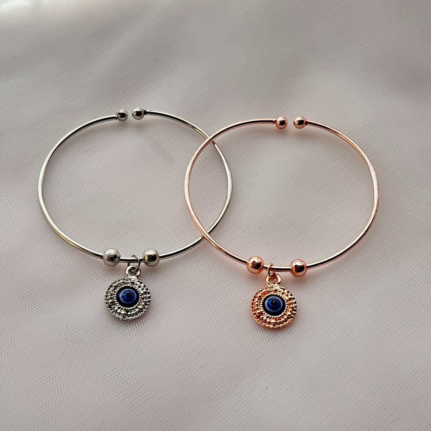 Minimalist Evil Eye Bracelet