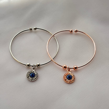 Minimalist Evil Eye Bracelet