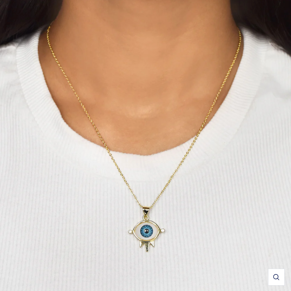 Evil Eye Queen Necklace