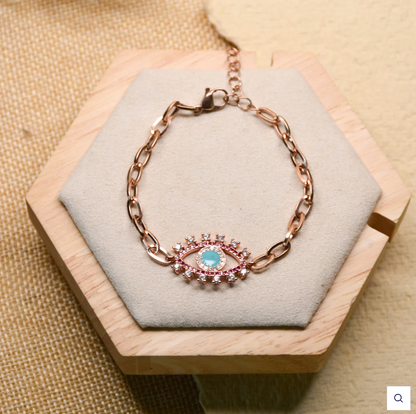 Evil Eye Link Bracelet