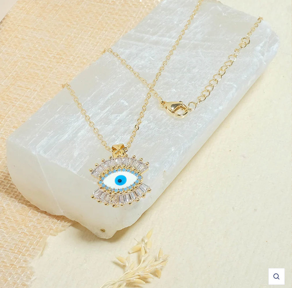 Evil Eye Gazing Necklace