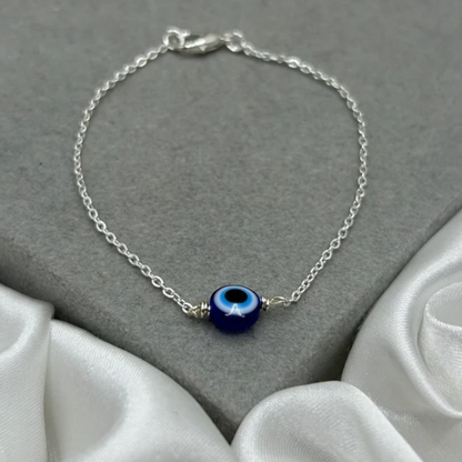 Sleek Chain Evil Eye Women's Bracelet