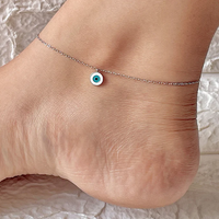 Evil Eye Cute Chain Anklet