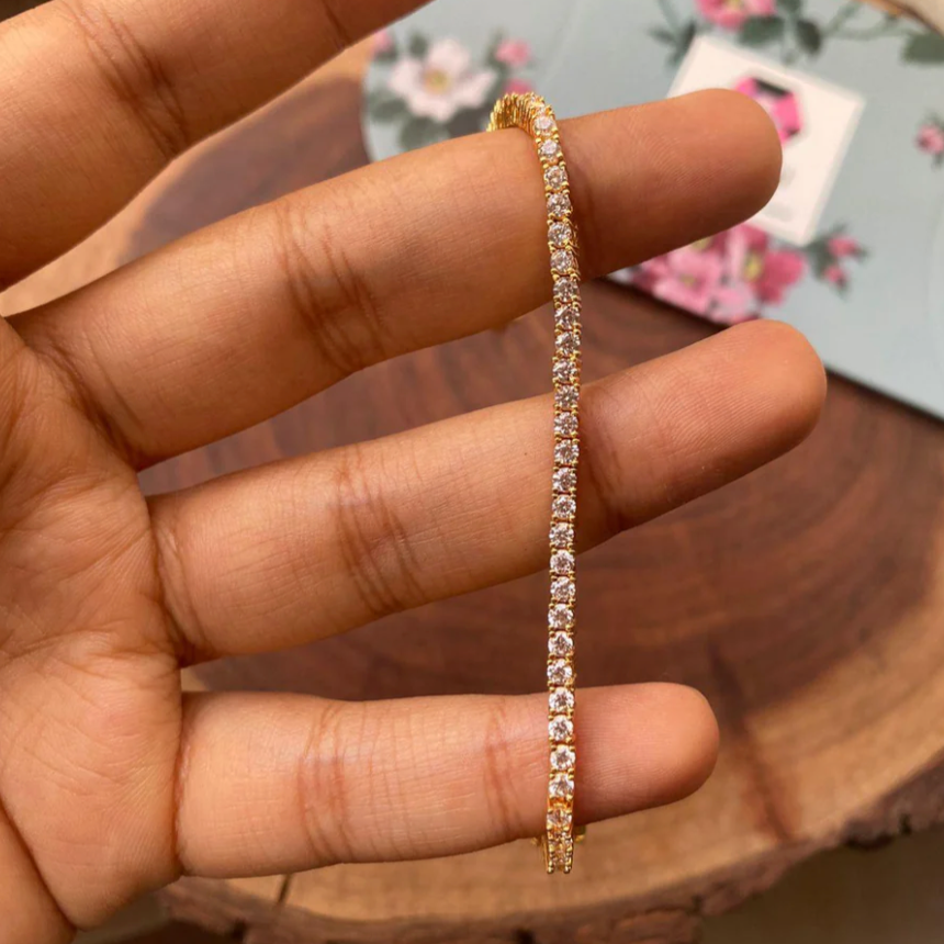 2mm Tennis Bracelet Elegant Tennis Bracelet1