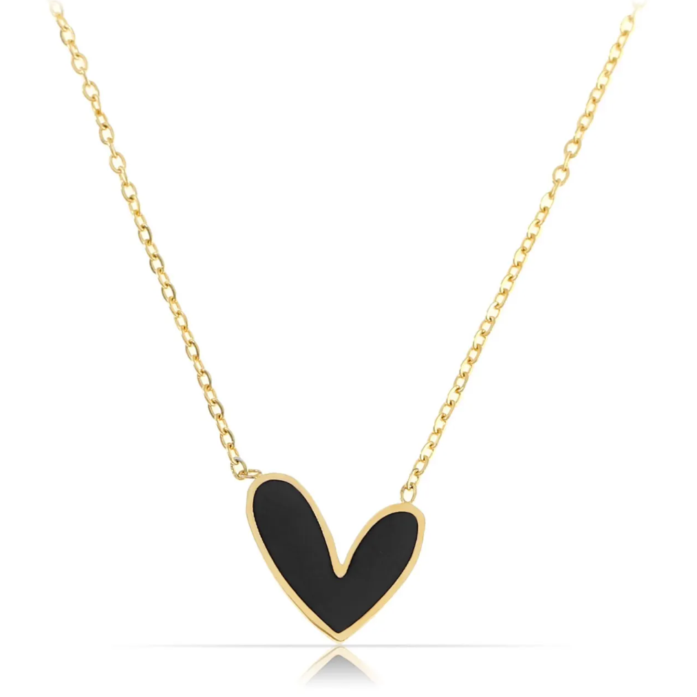Lustre Heart Necklace