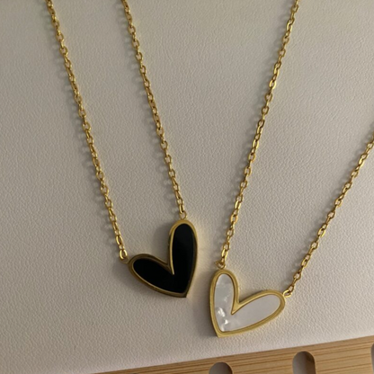 Lustre Heart Necklace
