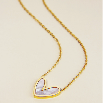 Lustre Heart Necklace