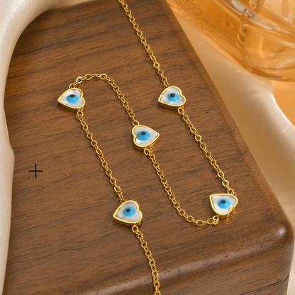 Evil Eye Love Choker