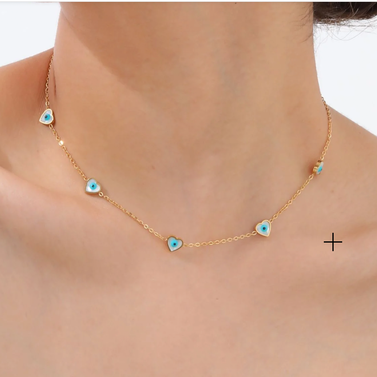 Evil Eye Love Choker