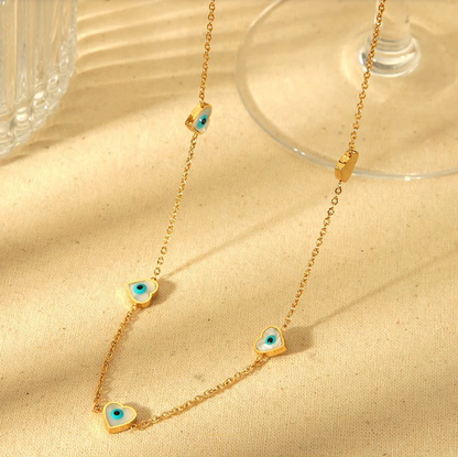 Evil Eye Love Choker