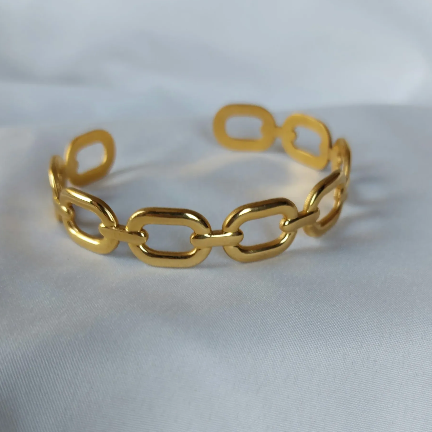 Linked Cuff Bracelet