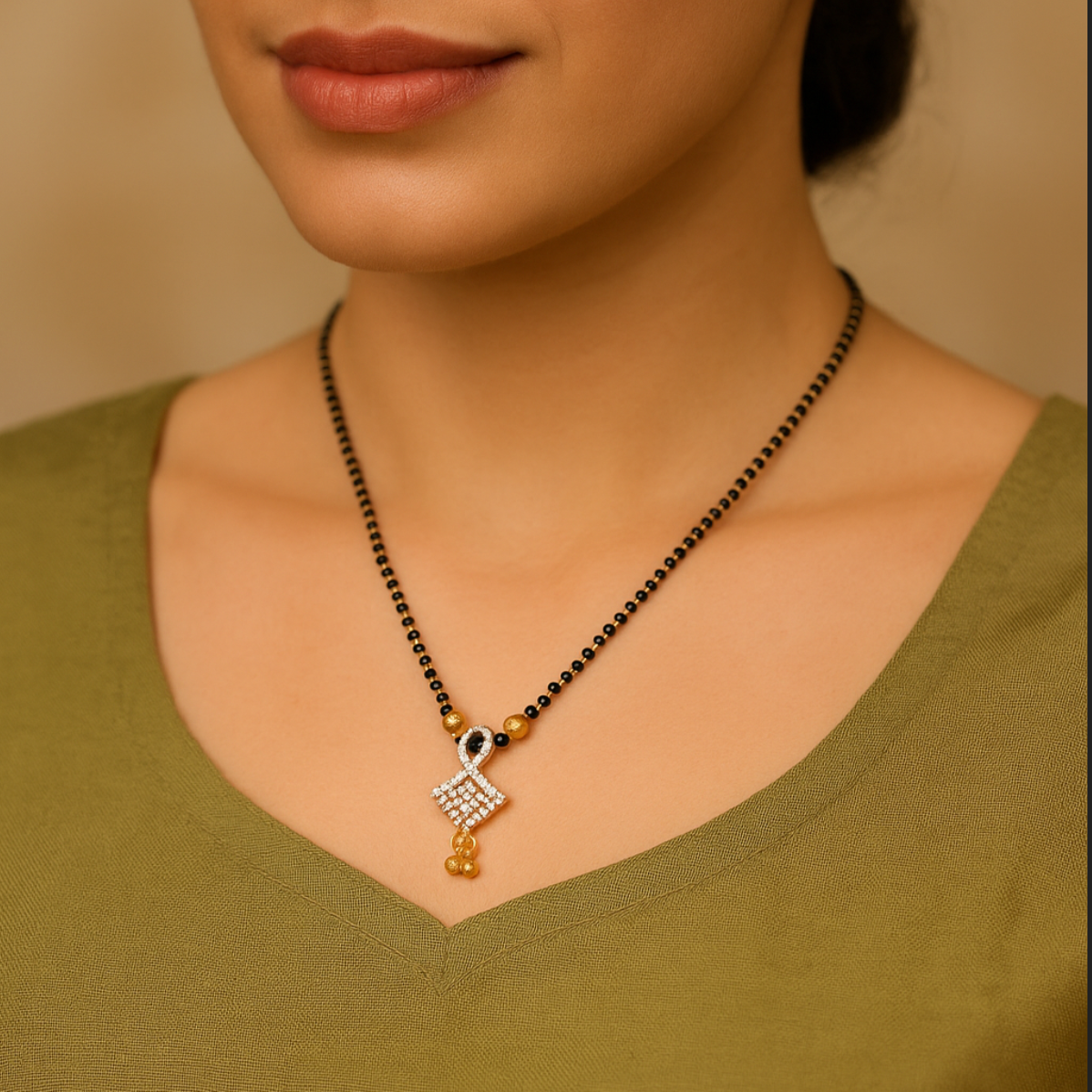 Eternal Glow Diamond Mangalsutra