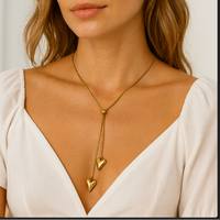 Duo Hearts Necklace