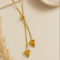 Duo Hearts Necklace