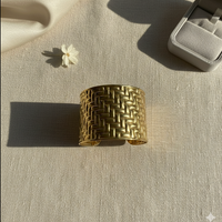 Weave Statement Cuff