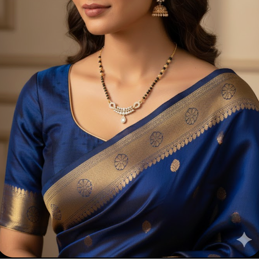 Noor Curve Mangalsutra