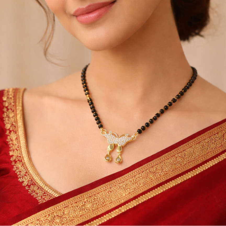 Butterfly Mangalsutra