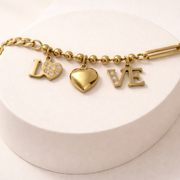 Love Charm Bracelet