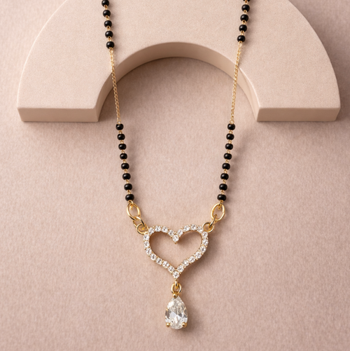 Love Heart Mangalsutra