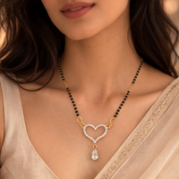 Love Heart Mangalsutra