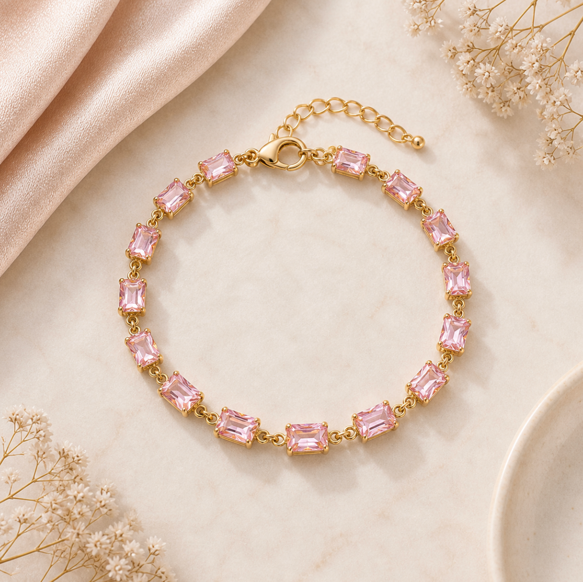 Blush Sparkle Bracelet