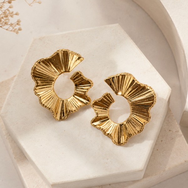 Golden Bloom Earrings