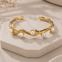 Pearl Wave Bracelet