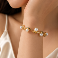Pearl Wave Bracelet