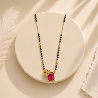 Ruby Bloom Mangalsutra